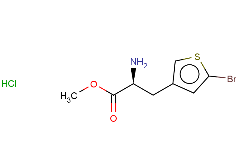 methyl (2S)-2-amino-3-(5-bromothiophen-3-yl)propanoate hydrochloride