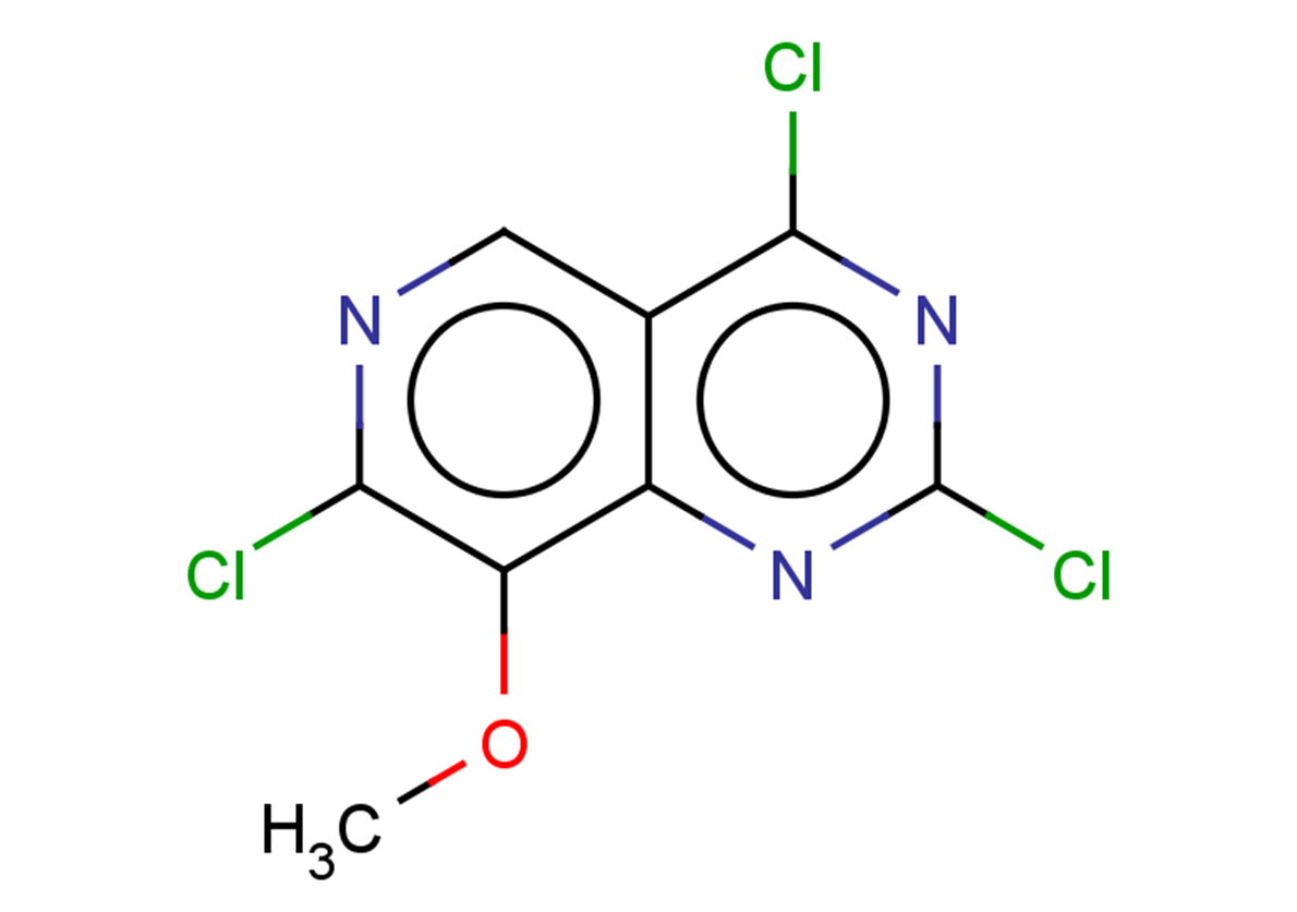 2,4,7-trichloro-8-methoxypyrido[4,3-d]pyrimidine