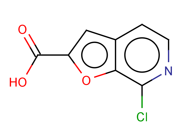 7-chlorofuro[2,3-c]pyridine-2-carboxylic acid