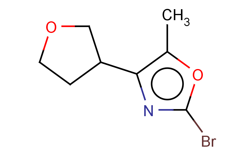 2-bromo-5-methyl-4-(oxolan-3-yl)-1,3-oxazole
