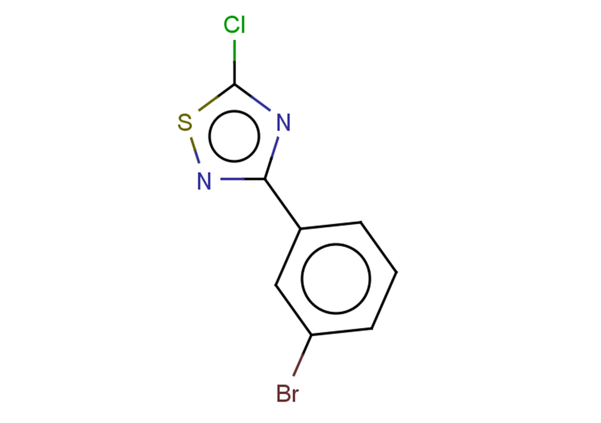 3-(3-bromophenyl)-5-chloro-1,2,4-thiadiazole