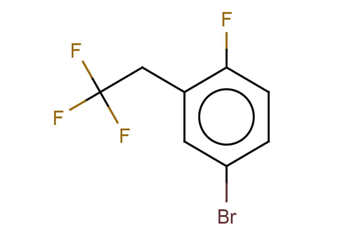 4-bromo-1-fluoro-2-(2,2,2-trifluoroethyl)benzene