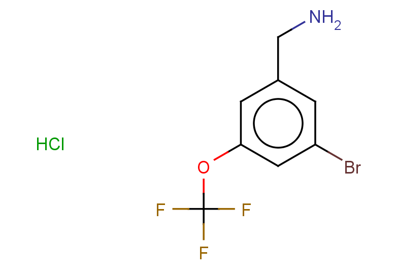 [3-bromo-5-(trifluoromethoxy)phenyl]methanamine hydrochloride