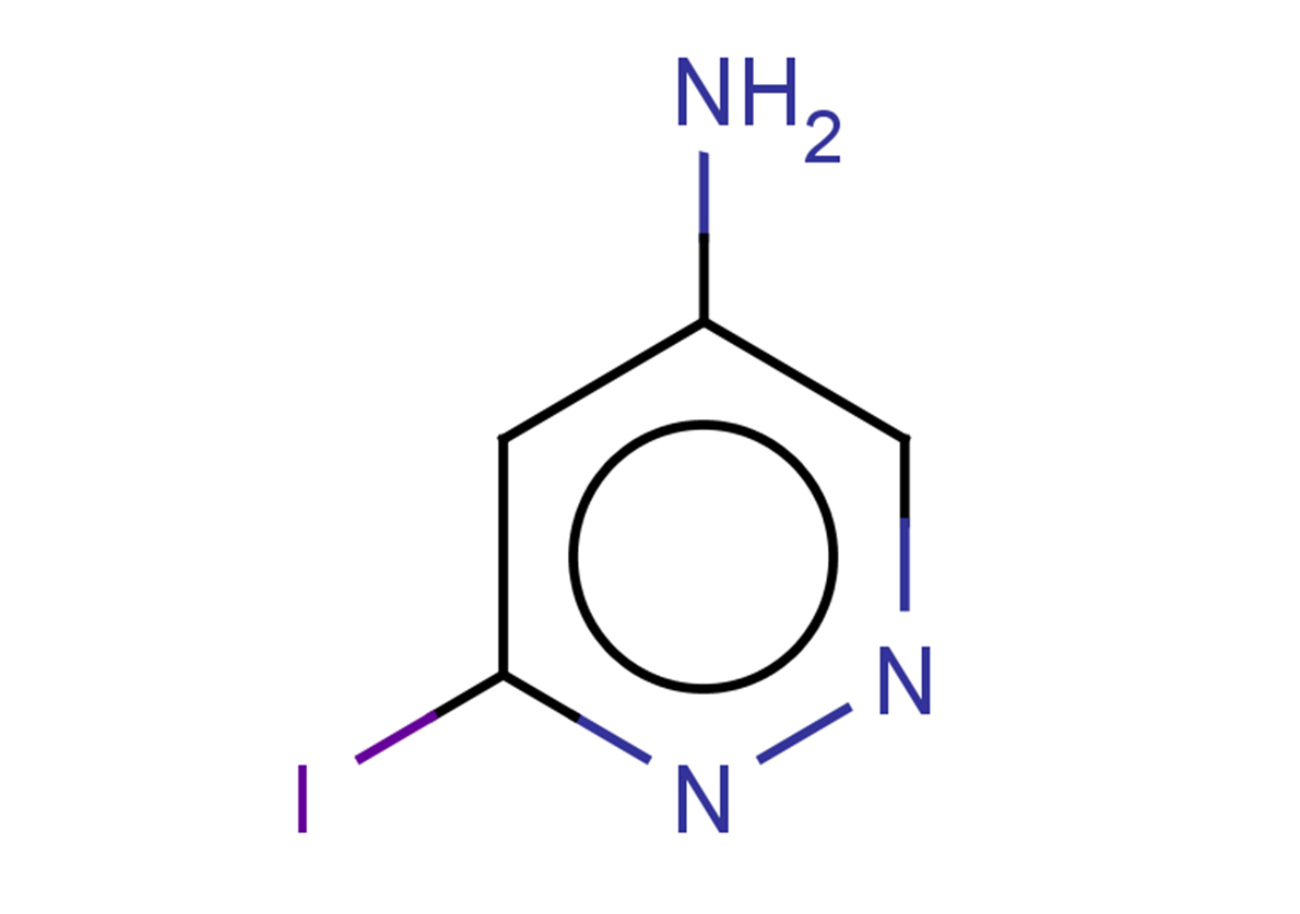 6-iodopyridazin-4-amine