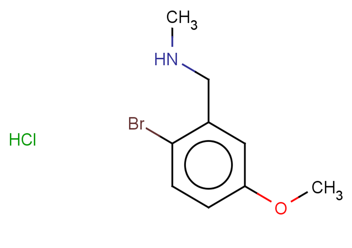 [(2-bromo-5-methoxyphenyl)methyl](methyl)amine hydrochloride
