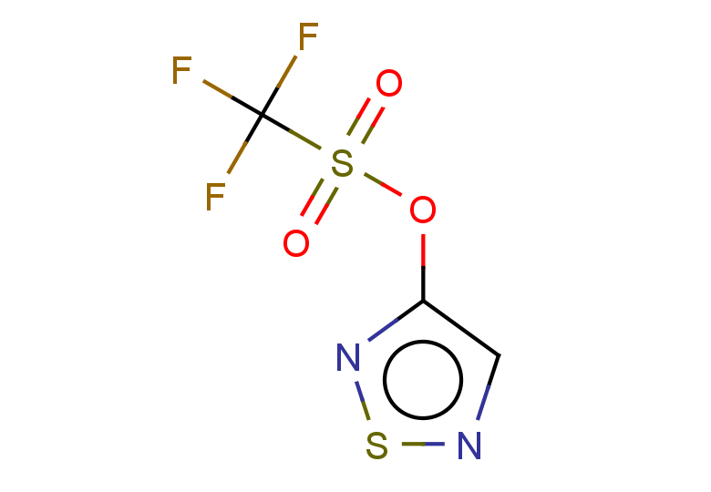 1,2,5-thiadiazol-3-yl trifluoromethanesulfonate