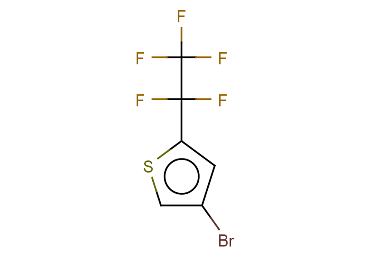 4-bromo-2-(pentafluoroethyl)thiophene