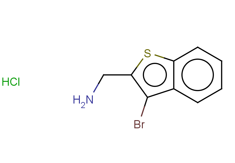 1-(3-bromo-1-benzothiophen-2-yl)methanamine hydrochloride