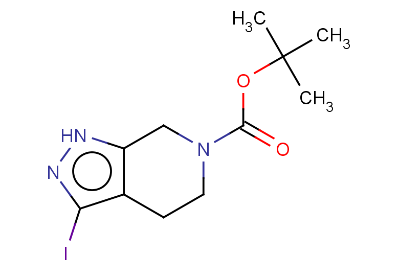 tert-butyl 3-iodo-1H,4H,5H,6H,7H-pyrazolo[3,4-c]pyridine-6-carboxylate