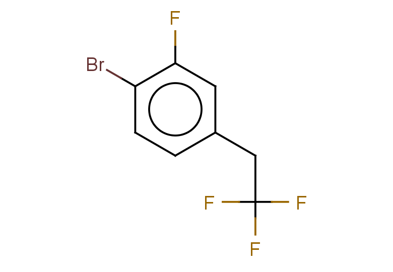 1-bromo-2-fluoro-4-(2,2,2-trifluoroethyl)benzene