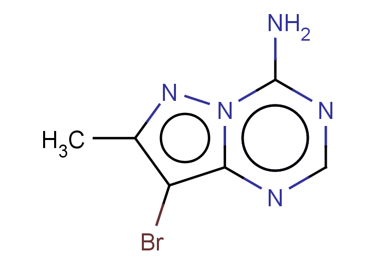 8-bromo-7-methylpyrazolo[1,5-a][1,3,5]triazin-4-amine