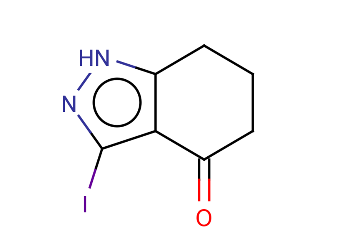 3-iodo-4,5,6,7-tetrahydro-1H-indazol-4-one