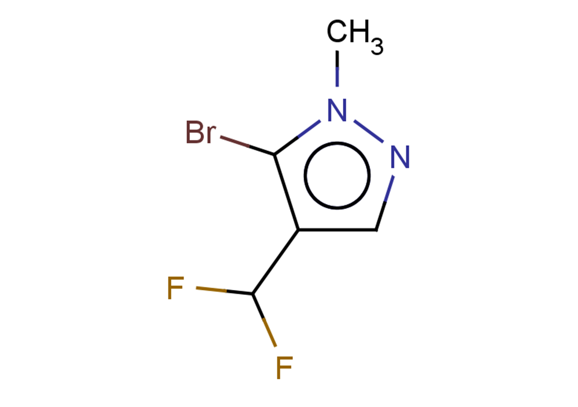 5-bromo-4-(difluoromethyl)-1-methyl-1H-pyrazole