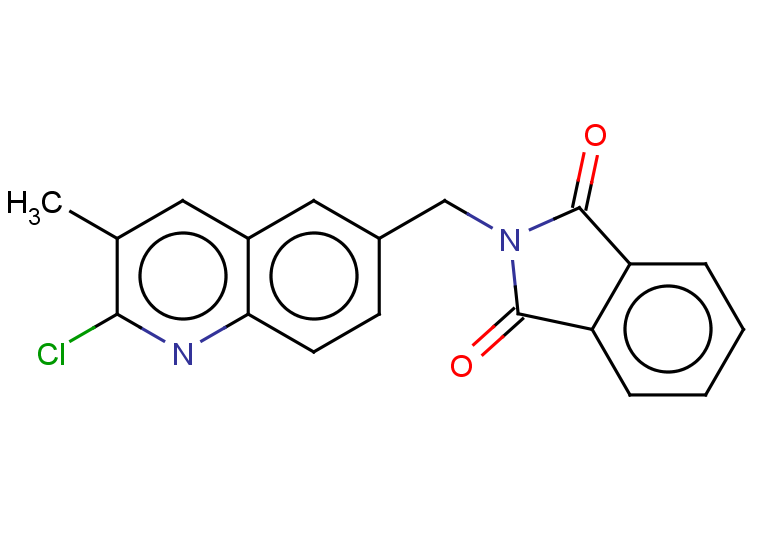 2-[(2-chloro-3-methylquinolin-6-yl)methyl]-2,3-dihydro-1H-isoindole-1,3-dione