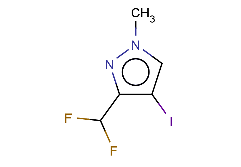 3-(difluoromethyl)-4-iodo-1-methyl-1H-pyrazole