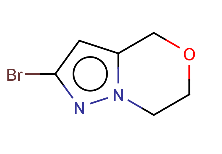2-bromo-4H,6H,7H-pyrazolo[3,2-c][1,4]oxazine