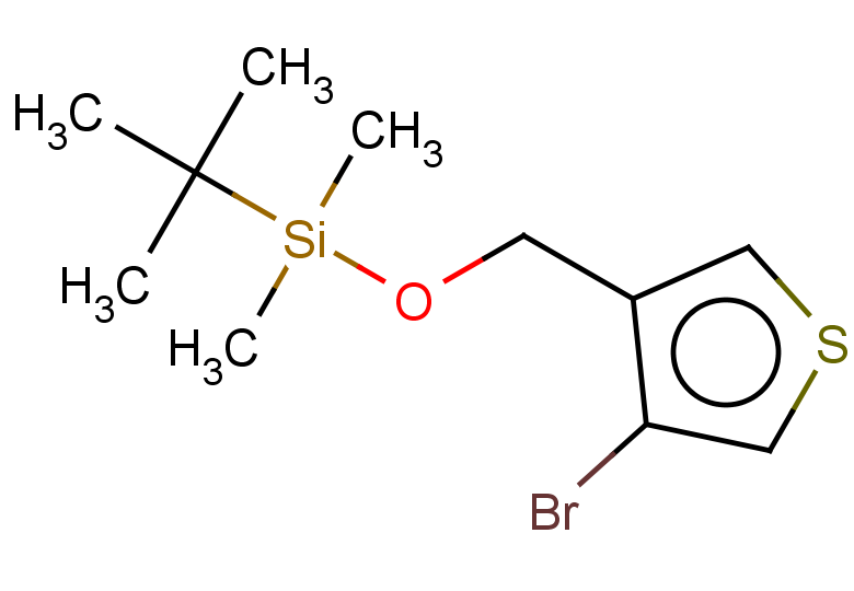 [(4-bromothiophen-3-yl)methoxy](tert-butyl)dimethylsilane