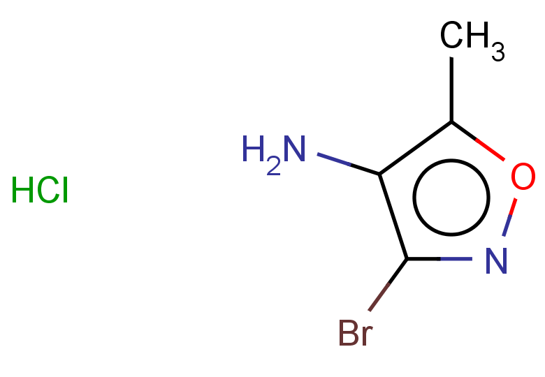 3-bromo-5-methyl-1,2-oxazol-4-amine hydrochloride