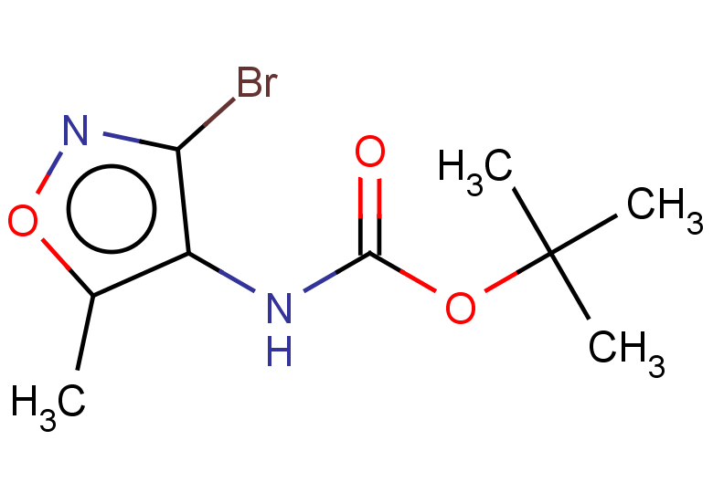 tert-butyl N-(3-bromo-5-methyl-1,2-oxazol-4-yl)carbamate