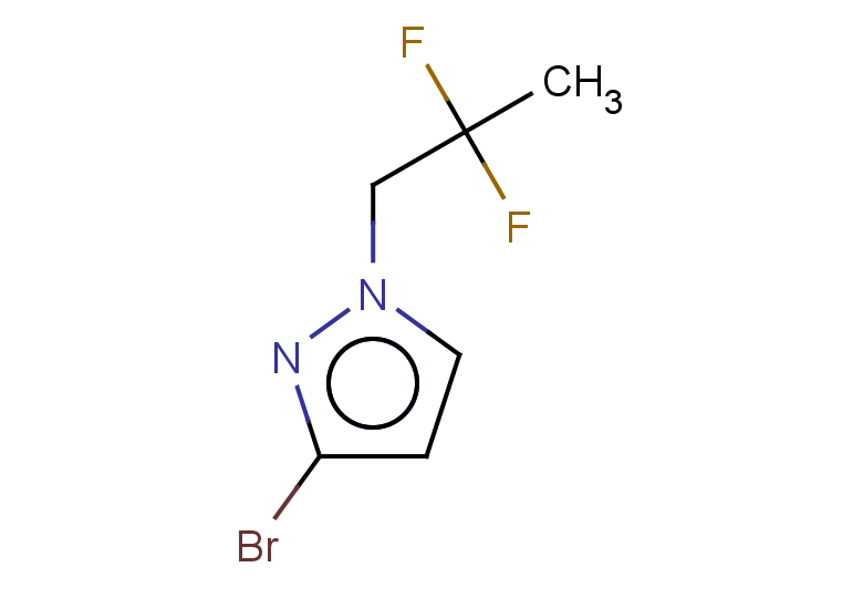 3-bromo-1-(2,2-difluoropropyl)-1H-pyrazole