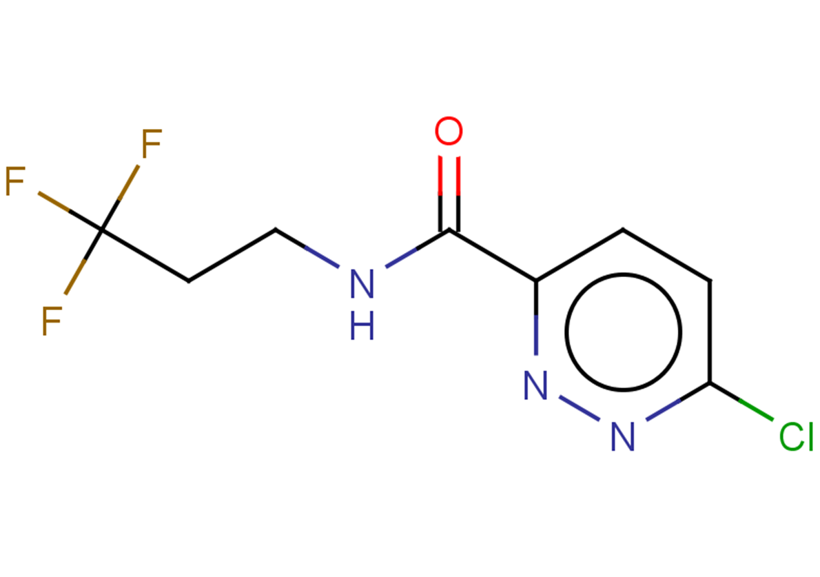 6-chloro-N-(3,3,3-trifluoropropyl)pyridazine-3-carboxamide