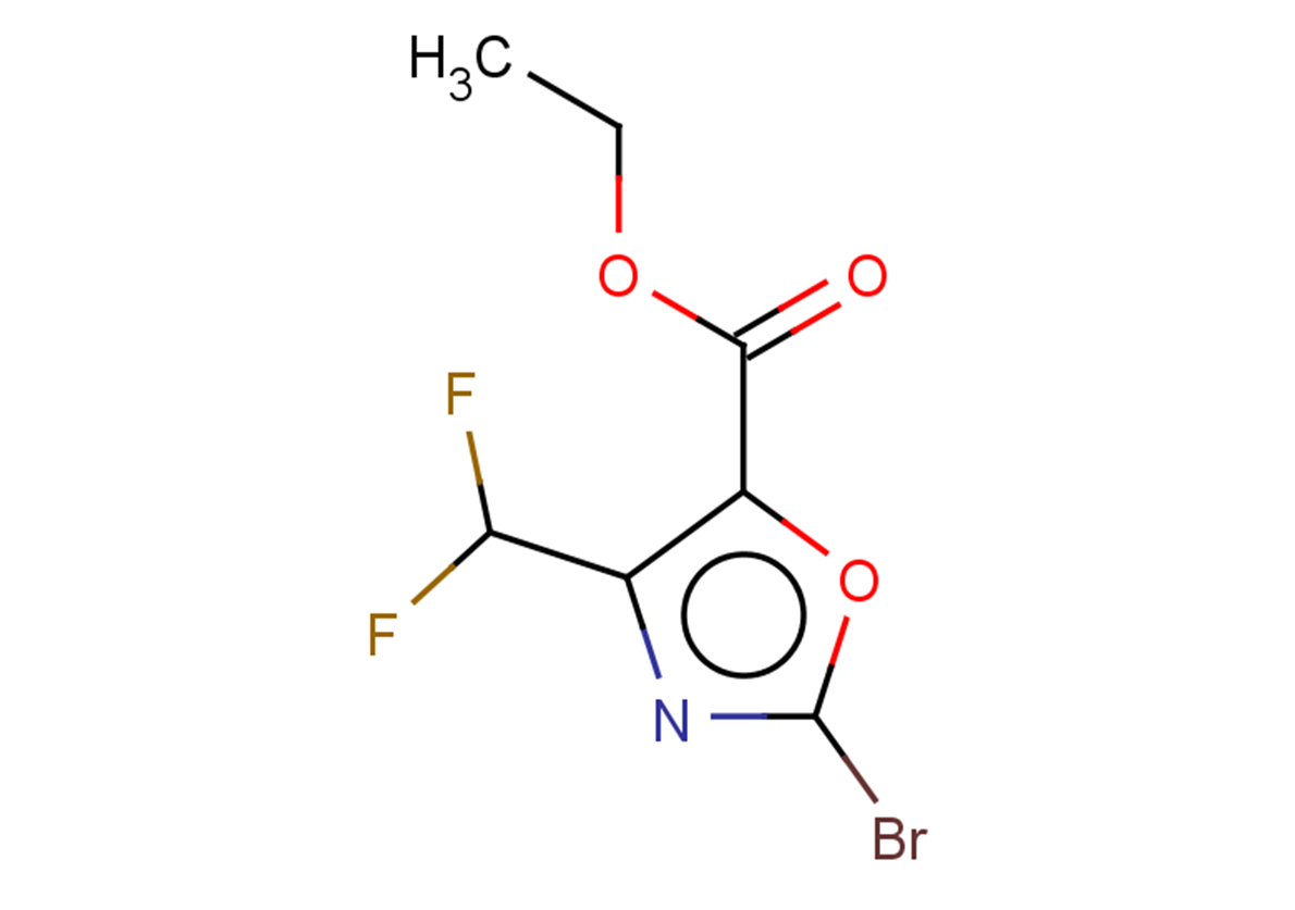 ethyl 2-bromo-4-(difluoromethyl)-1,3-oxazole-5-carboxylate