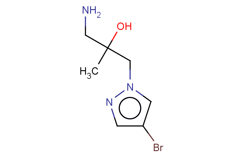 1-amino-3-(4-bromo-1H-pyrazol-1-yl)-2-methylpropan-2-ol