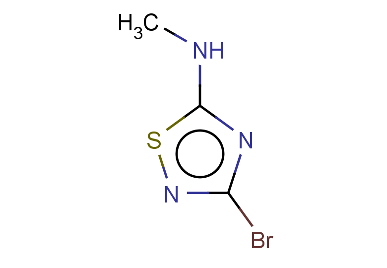 3-bromo-N-methyl-1,2,4-thiadiazol-5-amine