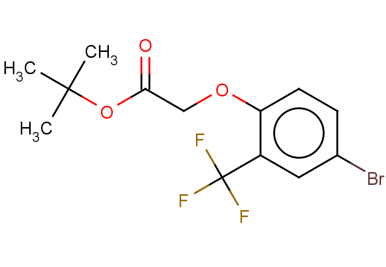 tert-butyl 2-[4-bromo-2-(trifluoromethyl)phenoxy]acetate