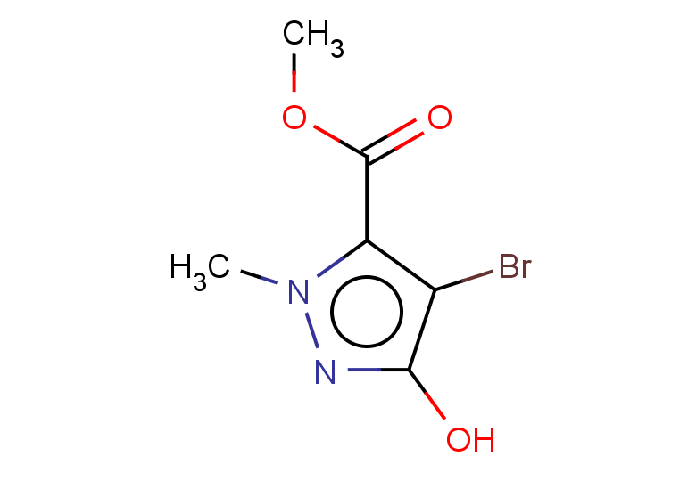 methyl 4-bromo-3-hydroxy-1-methyl-1H-pyrazole-5-carboxylate