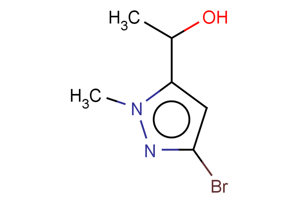 1-(3-bromo-1-methyl-1H-pyrazol-5-yl)ethan-1-ol