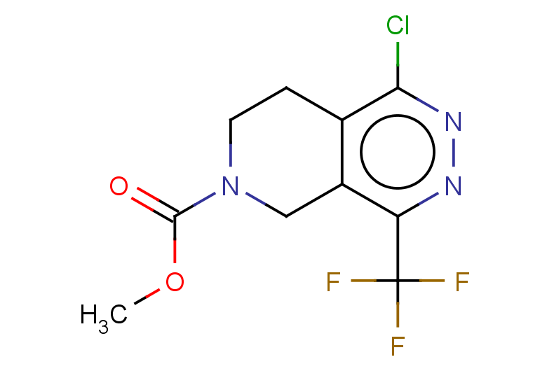 methyl 1-chloro-4-(trifluoromethyl)-5H,6H,7H,8H-pyrido[3,4-d]pyridazine-6-carboxylate