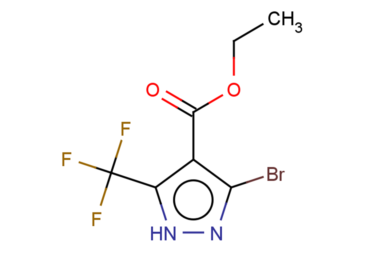 ethyl 3-bromo-5-(trifluoromethyl)-1H-pyrazole-4-carboxylate