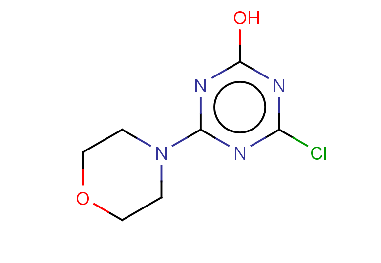 4-chloro-6-(morpholin-4-yl)-1,3,5-triazin-2-ol