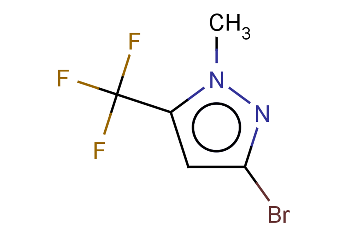 3-bromo-1-methyl-5-(trifluoromethyl)-1H-pyrazole