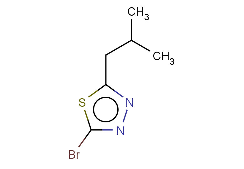 2-bromo-5-(2-methylpropyl)-1,3,4-thiadiazole