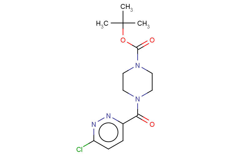 tert-butyl 4-(6-chloropyridazine-3-carbonyl)piperazine-1-carboxylate