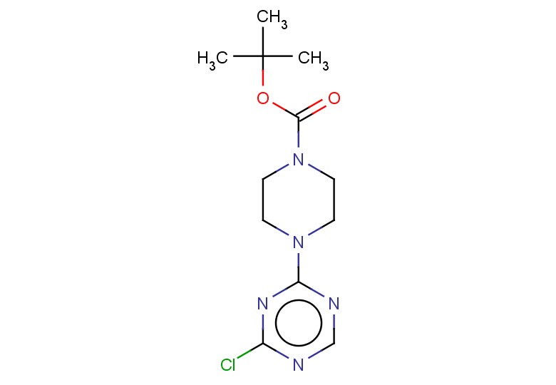 4-(4-CHLORO-[1,3,5]TRIAZIN-2-YL)-PIPERAZINE-1-CARBOXYLIC ACID TERT-BUTYL +