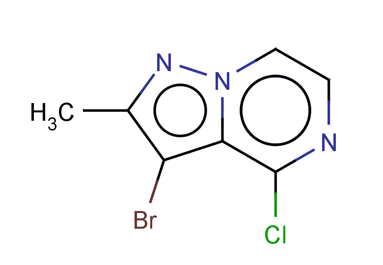 3-bromo-4-chloro-2-methylpyrazolo[1,5-a]pyrazine