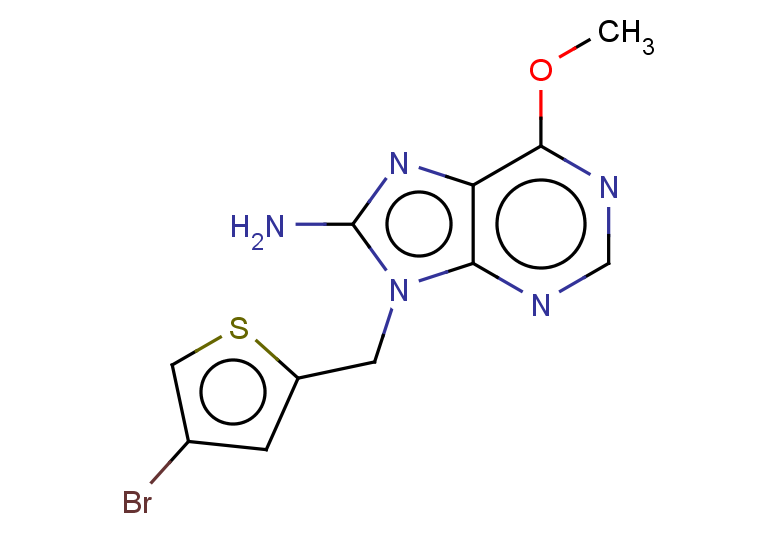 9-[(4-bromothiophen-2-yl)methyl]-6-methoxy-9H-purin-8-amine