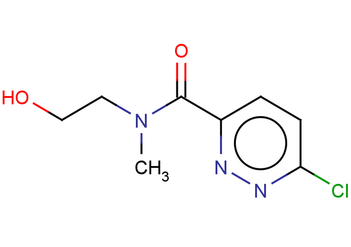 6-chloro-N-(2-hydroxyethyl)-N-methylpyridazine-3-carboxamide