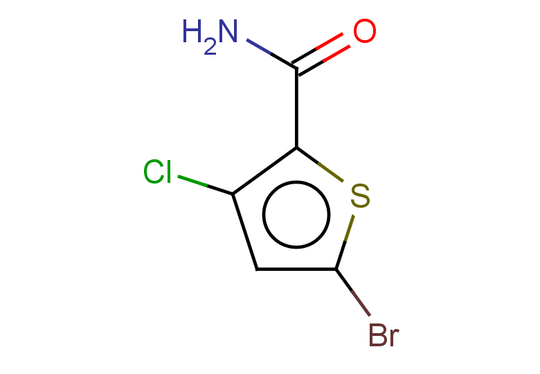 5-bromo-3-chlorothiophene-2-carboxamide