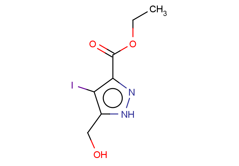 ethyl 5-(hydroxymethyl)-4-iodo-1H-pyrazole-3-carboxylate