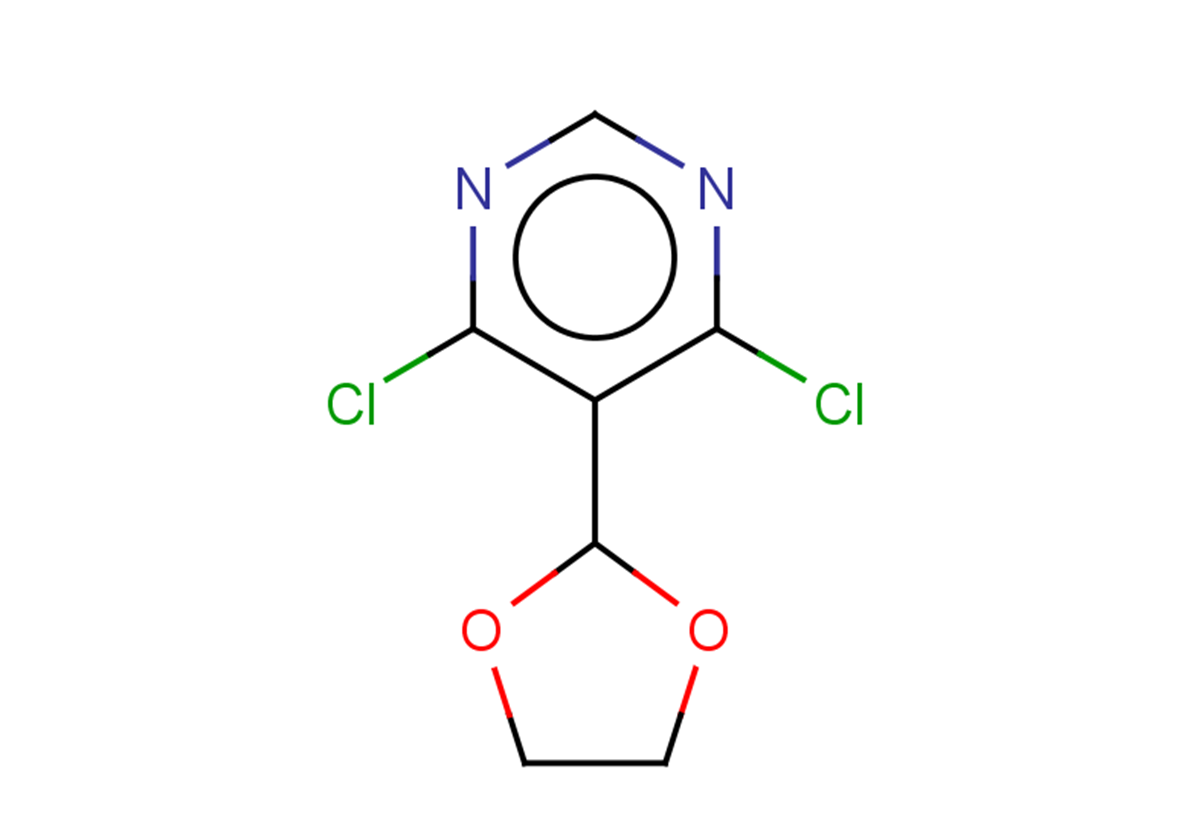 4,6-dichloro-5-(1,3-dioxolan-2-yl)pyrimidine