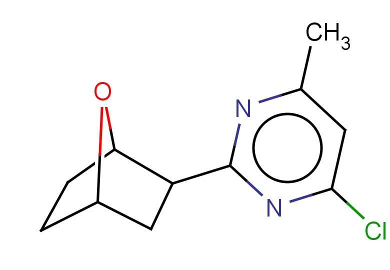 4-chloro-6-methyl-2-{7-oxabicyclo[2.2.1]heptan-2-yl}pyrimidine