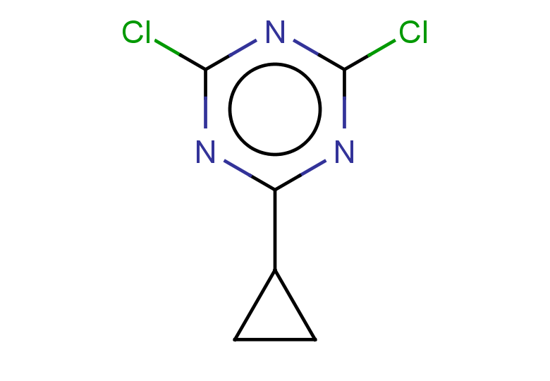 2,4-dichloro-6-cyclopropyl-1,3,5-triazine