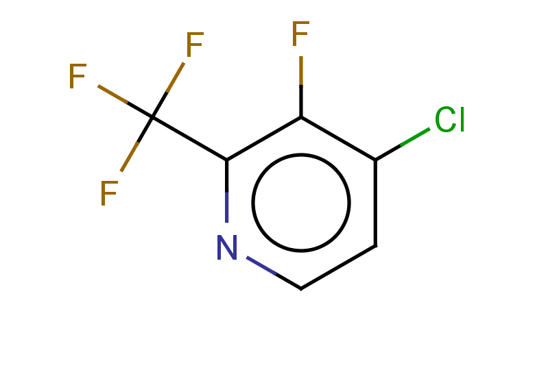 4-chloro-3-fluoro-2-(trifluoromethyl)pyridine