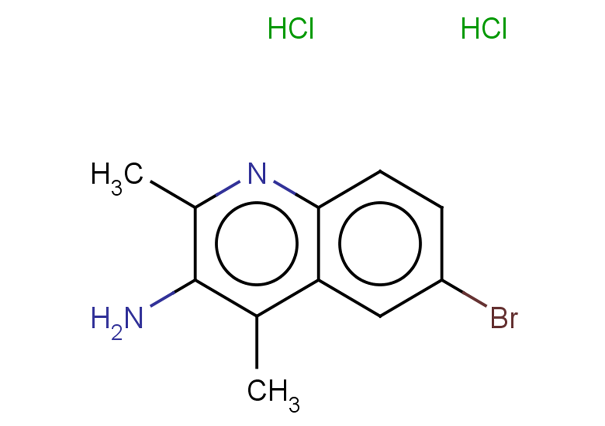 6-bromo-2,4-dimethylquinolin-3-amine dihydrochloride