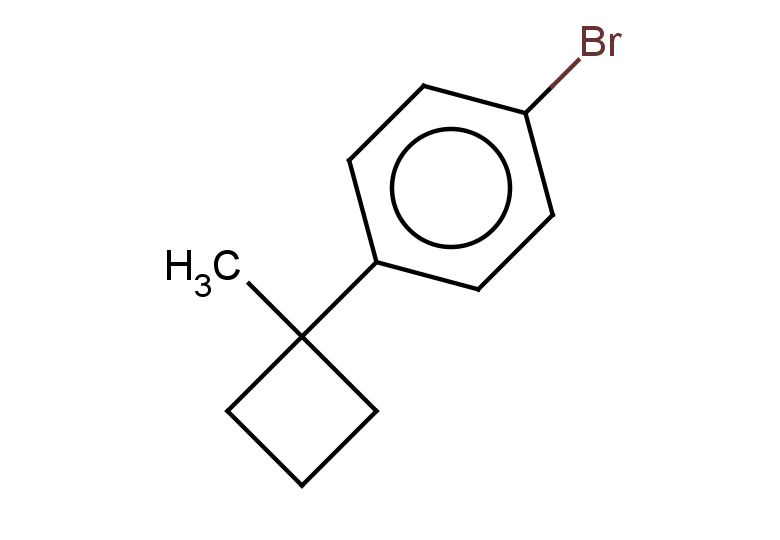 1-bromo-4-(1-methylcyclobutyl)benzene