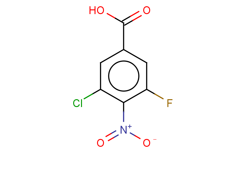 3-chloro-5-fluoro-4-nitrobenzoic acid